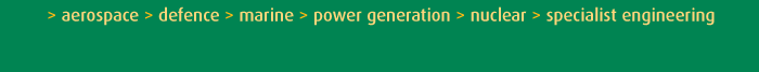 power generation > aerospace > defence > marine > nuclear > speacialist engineering